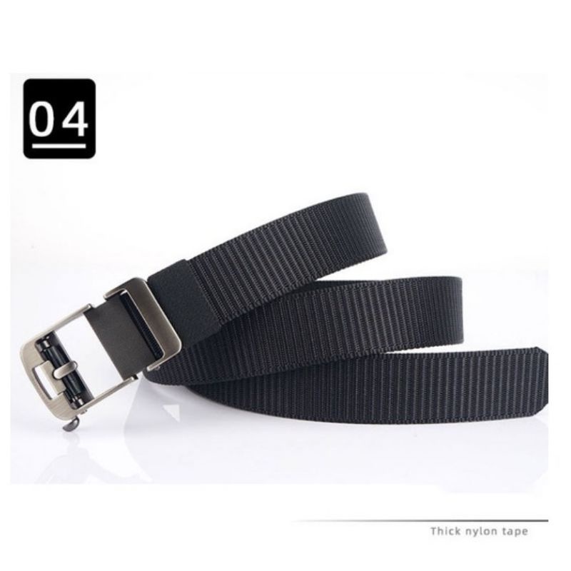 IKAT Pinggang Pria Canvas Nylon Belt Nylon Canvas Sabuk Pria Nylon