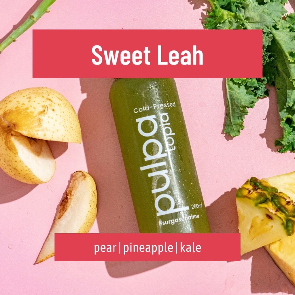 

Cold Pressed Juice Sweet leah - Jus Sehat Detox Diet Natural Sayur Buah 250ml 500ml 1000ml Pulpatopia