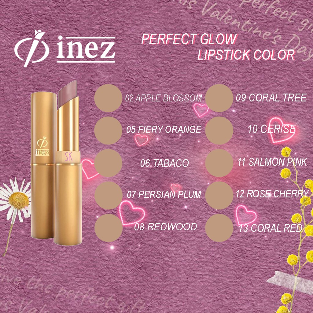 INEZ MATTE LIPSTIK/SUEDE LIP COLOR