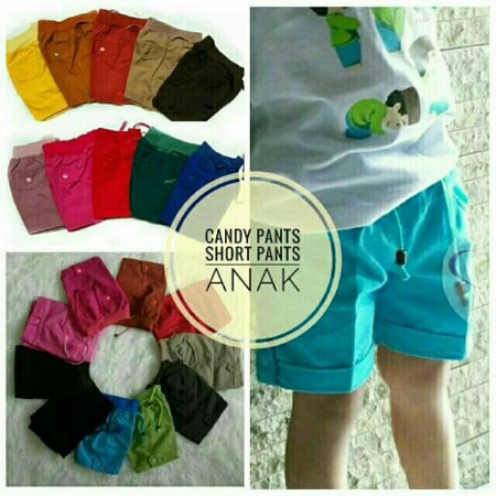  Celana  hotpant pendek  anak lucu termurah hotpant polos  