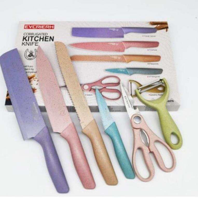 EVCRIVERH  Set Warna Warni 6pcs /  Kitchen  8S0