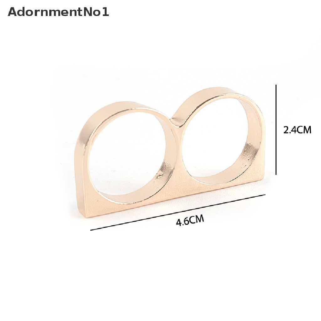 (AdornmentNo1) Cincin Pria Bahan Metal Untuk Pesta