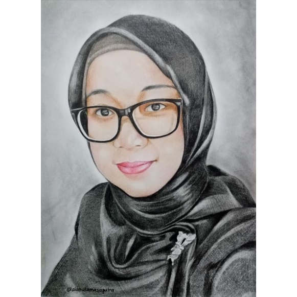 

Lukis Wajah ukuran A4 (20x30cm) 1 wajah