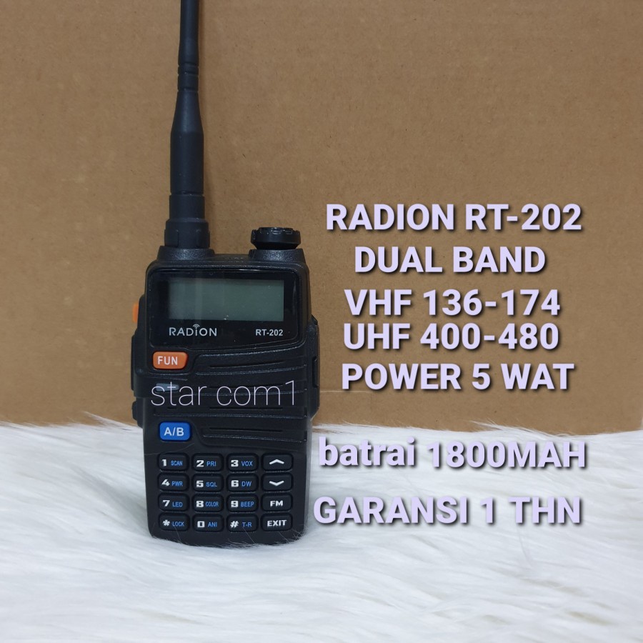 HT RADION RT-202 DUAL BAND