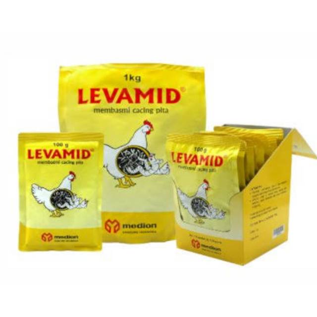 OBAT CACING PITA AYAM LEVAMID 1kg