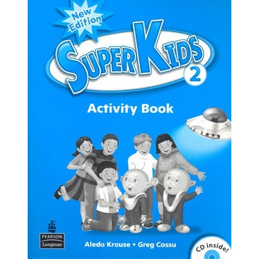 Superkids Activity Book With Cd Lv 2