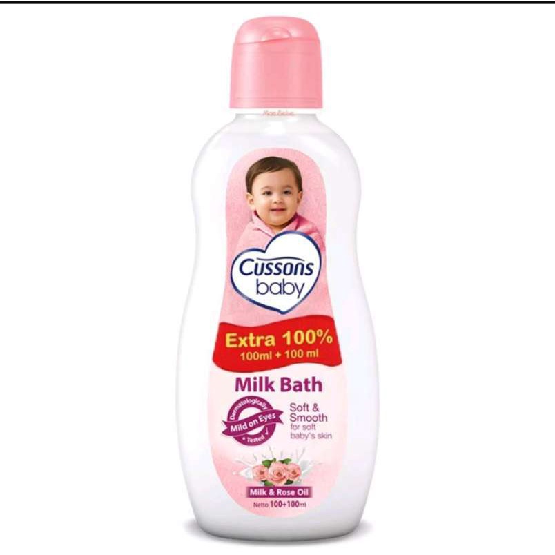 Cussons Baby Milk Bath Soft &amp; Smooth 100ml + 100ml