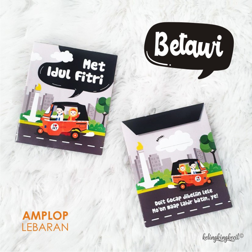 

SALE..!! AMPLOP LEBARAN ~ BETAWI ~ KECIL