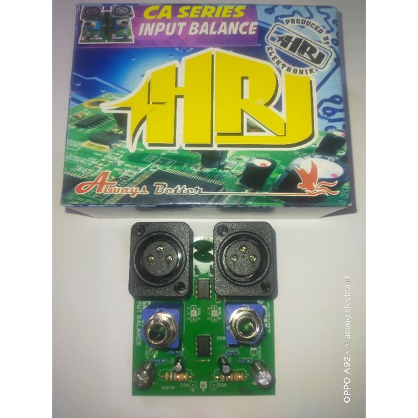 Kit Ca Series input Balance Panel ca belakang Stereo