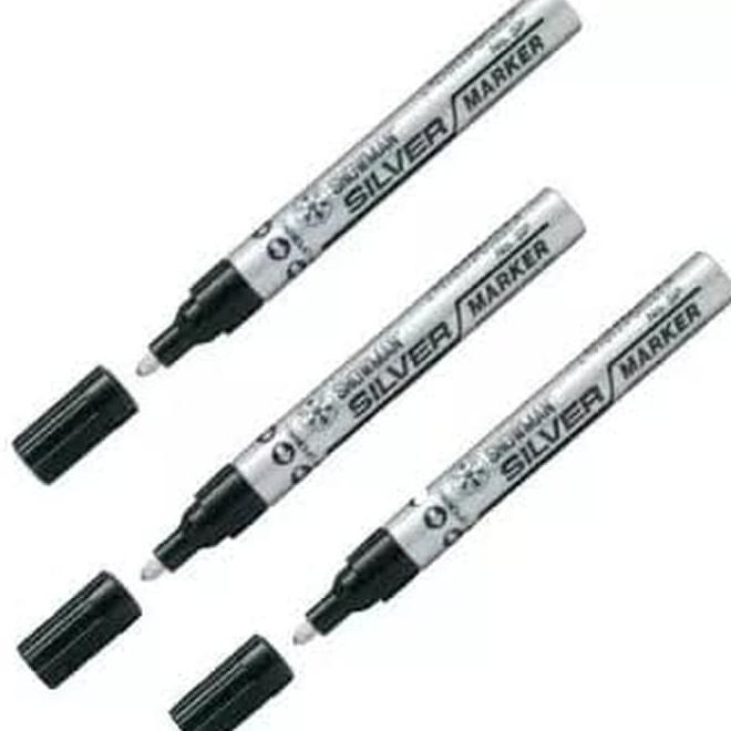 

Spidol Paint Marker Snowman Silver Per Pc Ukuran Medium Best Seller