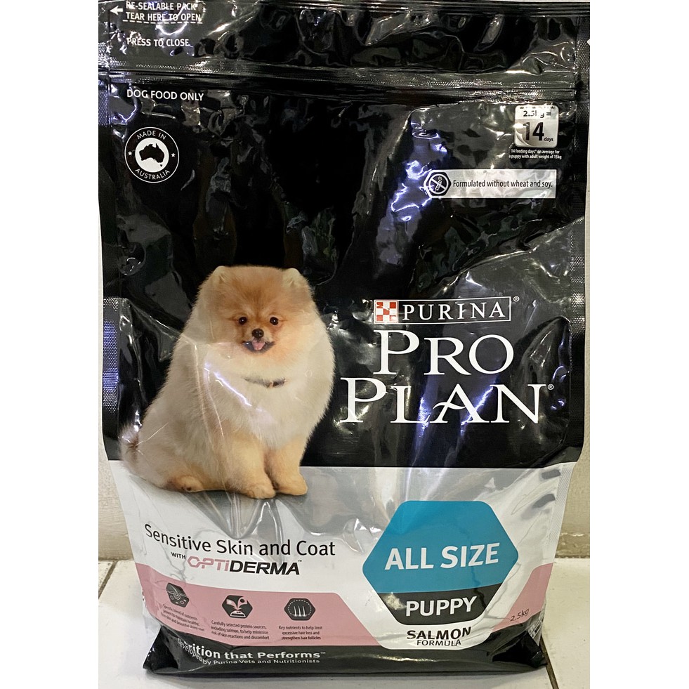 Proplan Puppy all size Sensitive Skin and Coat
