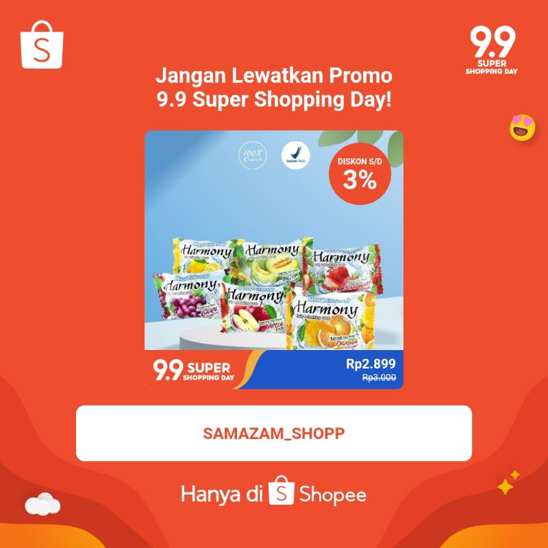 Sabun harmony / Sabun harmoni / Sabun mandi Batang  / sabun mandi termurah