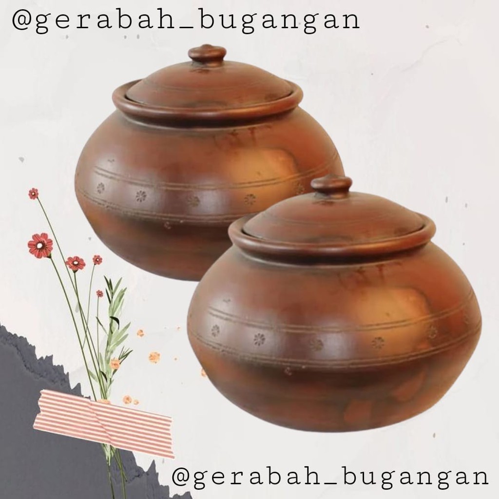 GENTONG GENTHO SIZE S TANAH LIAT GERABAH KUALI DAWET