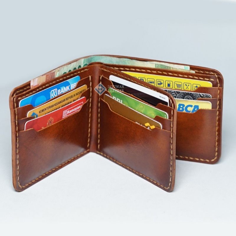 Dompet Pria Kulit Sapi Asli Full Handmade Premium Leather