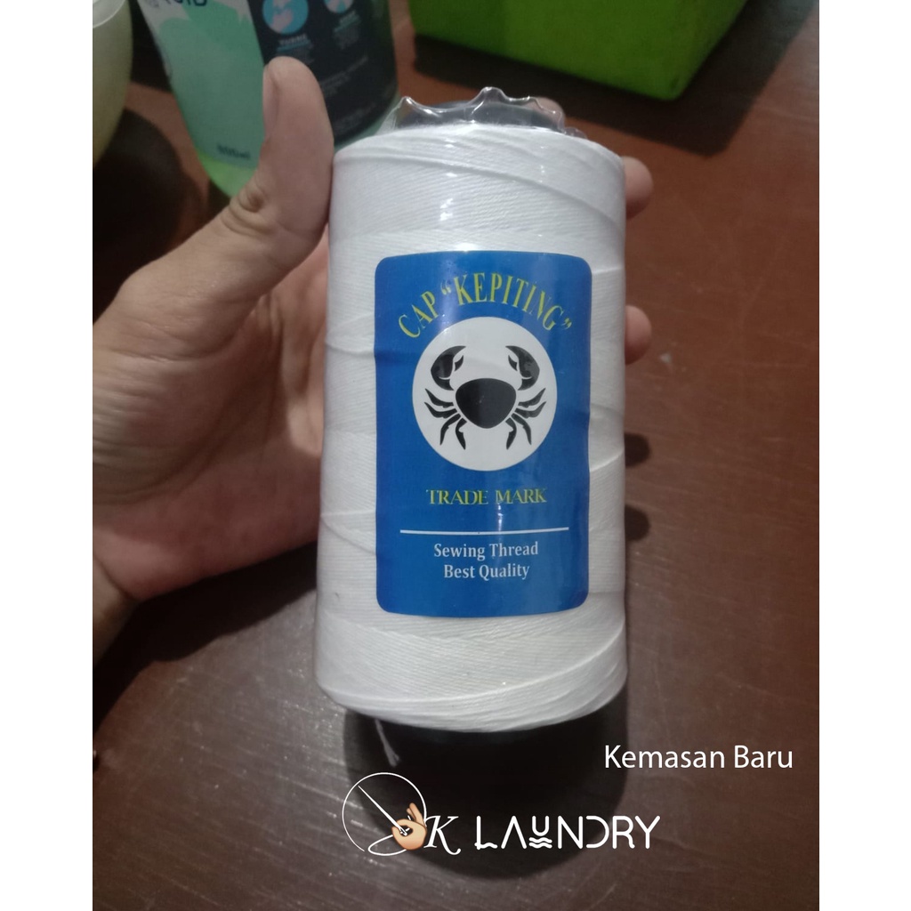 Benang Jahit Karung Cap Kepiting untuk Mesin Jahit Karung
