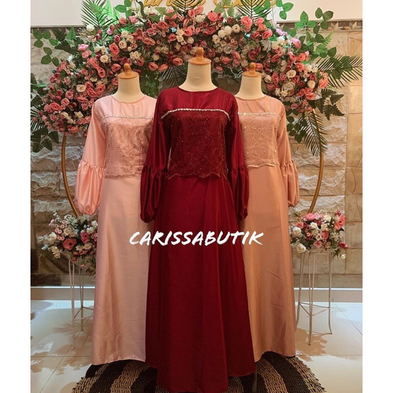 ALINA DRESS KONDANGAN BY CARISSA BUTIK
