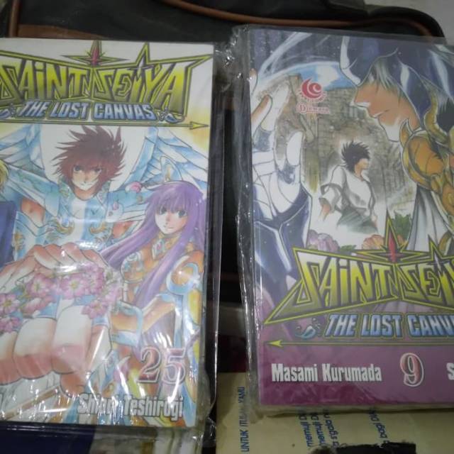 Komik Saint Seiya The Lost Canvas - 
baru segel cabutan