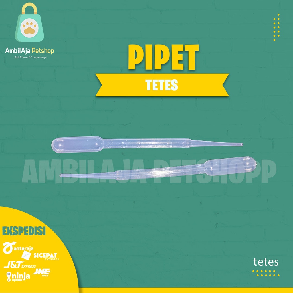 Pipet tetes / Pelontar obat 3ml