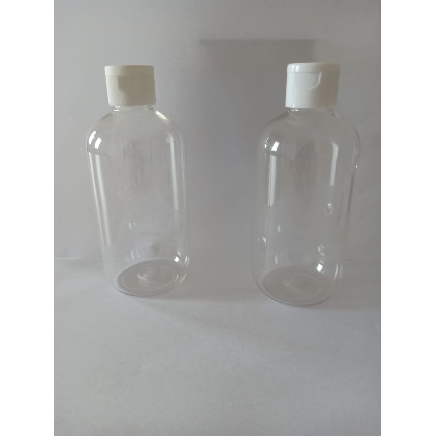 { PAKET ISI 10PCS } BOTOL SBR 250ML FLIPTOP PUTIH BODY NATURAL