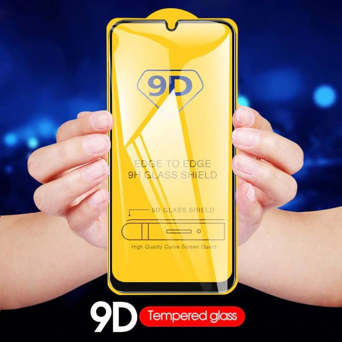 Tempered Glass 9D For Vivo S1 Tempered Glass Full Layar Full Cover Full Glue