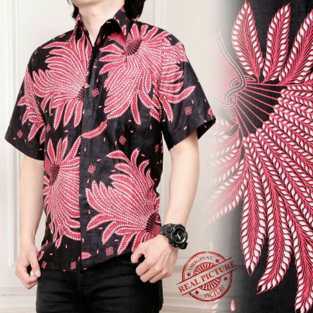 Kemeja cowok batik gunawan