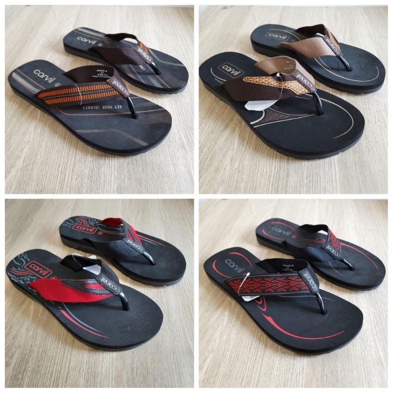 Sandal carvil sponge /sandal jepit carvil/sandal kasual carvil/sandal carvil