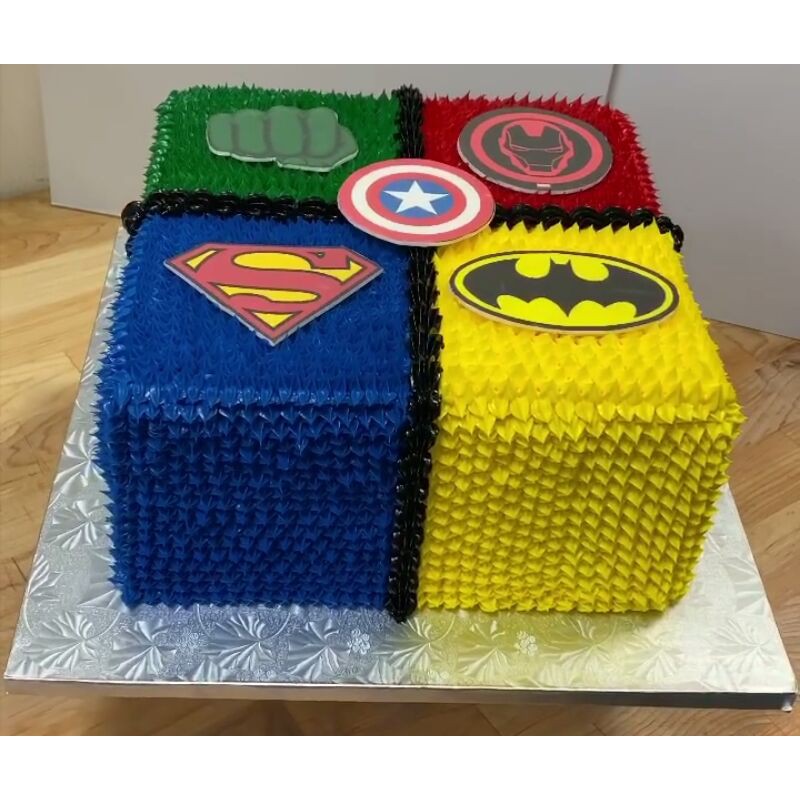 

Cake karakter anak Bogor/Ulangtahun superhero.