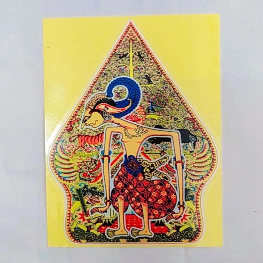

Sticker printcut Wayang Puntadewa / Gunungan