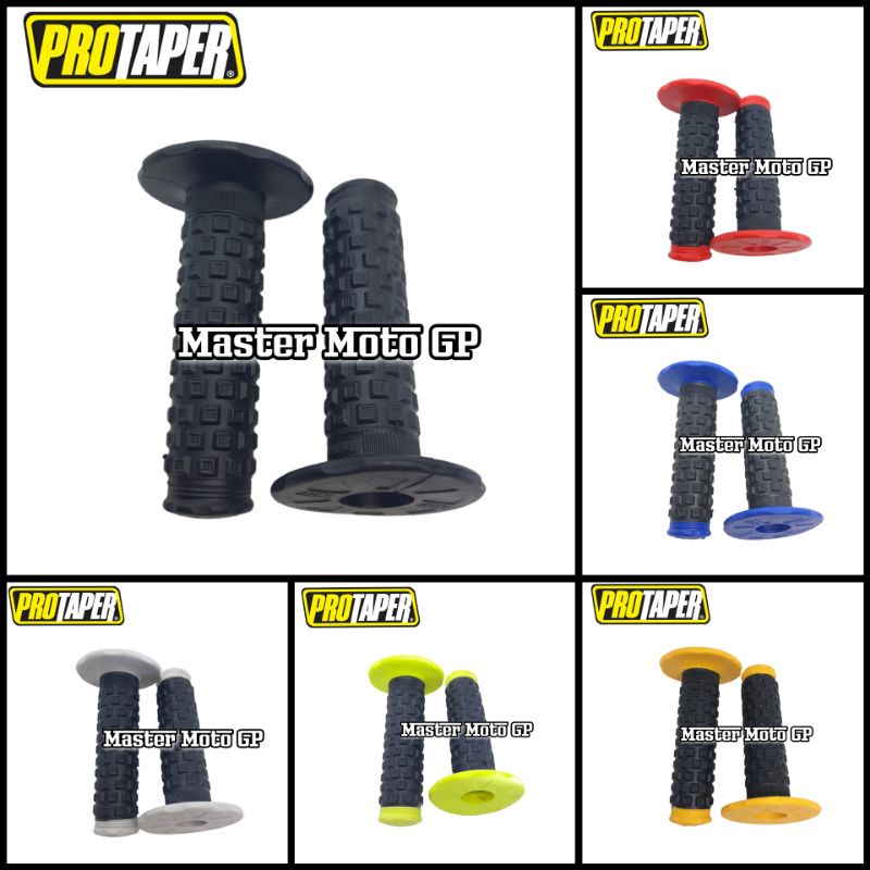 Grip protaper pillow grip bintik Protaper Aksesoris motor Off - Road modifikasi Grip Protaper 2warna cover handle gel Protaper Cover steering Nmax pcx klx CRF mio vario beat Rxking tiger cb scorpio xabre xride xeon