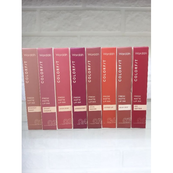 Lipstik Wardah Colorfit Fresh Matte Lip Ink