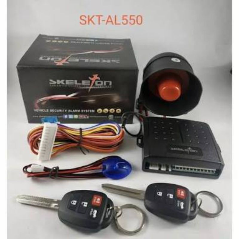 ALARM MOBIL UNIVERSAL Car Alarm System SKT-AL550