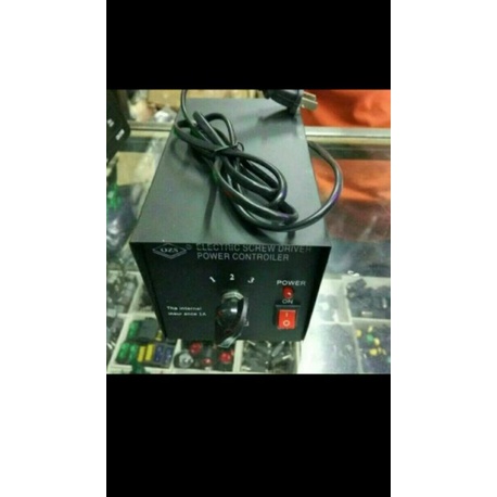 adaptor obeng listrik input ac 220v