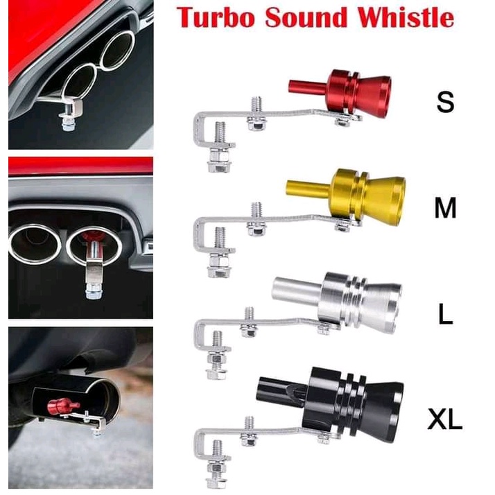 Penyiul Turbo Knalpot Mobil Whistler / Peluit Turbo