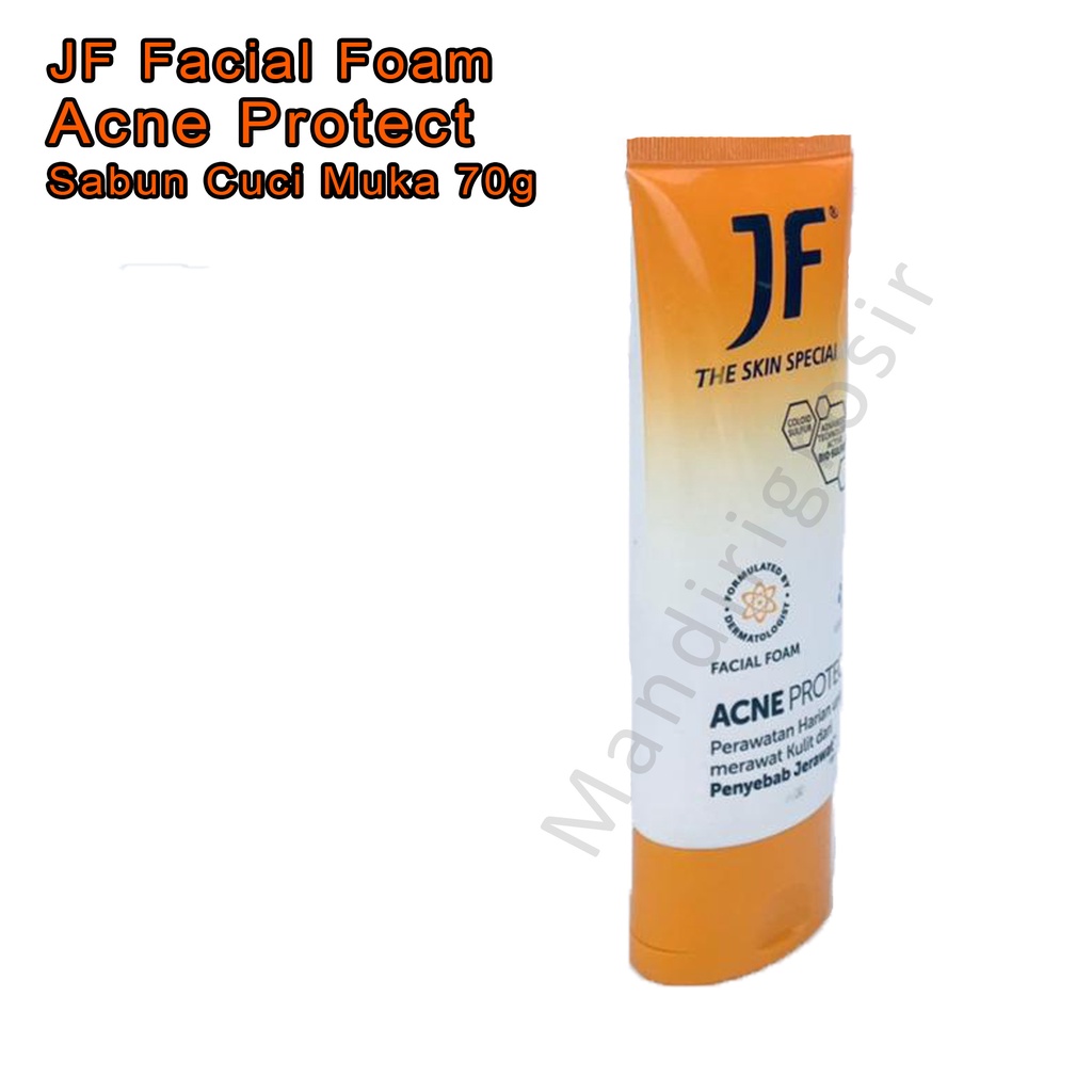 Acne Protect * JF Facial Foam * Sabun Pencuci Muka * 70g