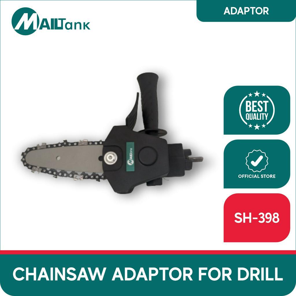 MAILTANK SH398 Adaptor Mesin Bor Jadi Gergaji Adapter Konverter Bor Jadi Chainsaw