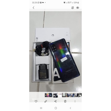 samsung a71 ram 8/128 seken lengkap