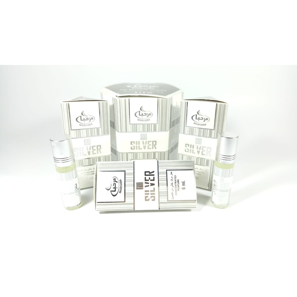 Image of Parfum silver marhaba 6ml non alkohol Grosir #0