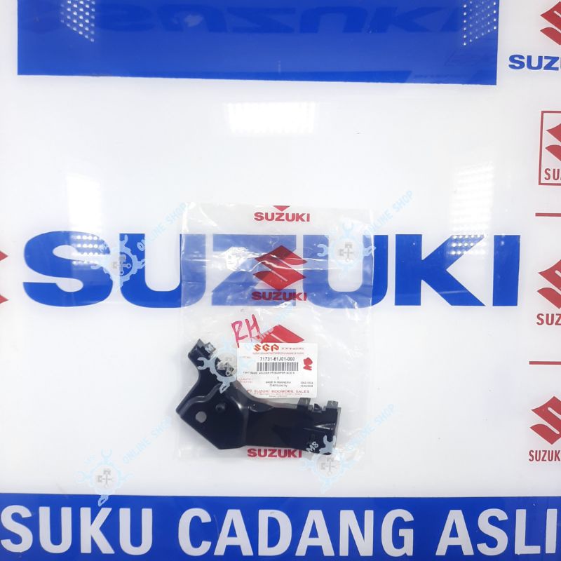 Bracket Holder Breket Bumper Depan Samping Kanan atau kiri Mart Suzuki Apv Old Lama Arena Mega Carry