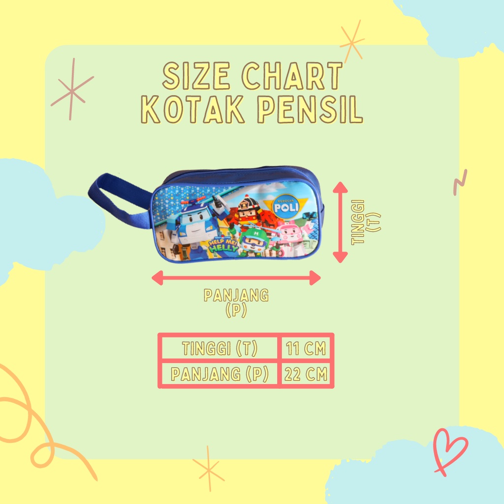 TOKOGROSIRAN.ID - KOTAK PENSIL ANAK CEWEK COWOK BTS PENSIL CASE PREMIUM MURAH