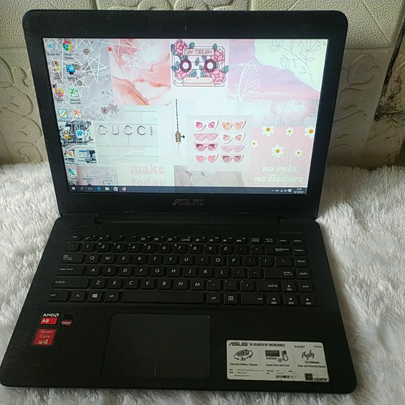 LAPTOP ASUS X454Y,LAPTOP GAMING DAN DESAIN,LAPTOP SECOND SERASA BARU,LAPTOP MURAH,LAPTOP BEKAS