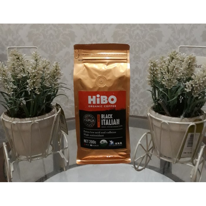 

HiBO - Kopi Organik Arabika Papua - Black Italian (Ground) - 200 Gram - kkp1334