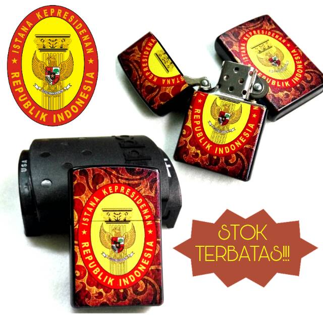 Korek api pemantik api istana kepresidenan RI model zippo