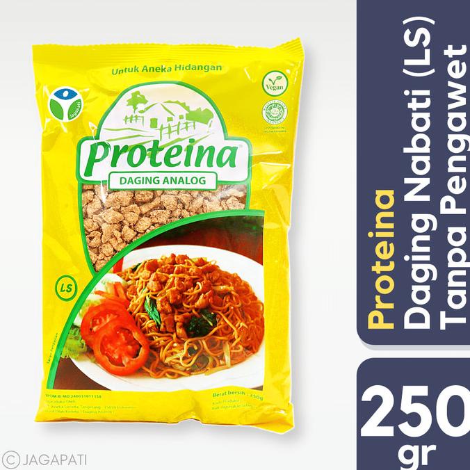 

Proteina - Protein Nabati / Daging Nabati (LS / Sedang) 250gr - Vegan