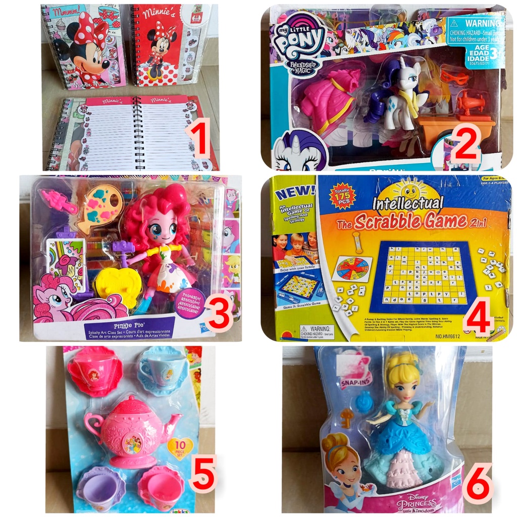 MAINAN ANAK ANAK PEREMPUAN BISA KADO UNIK ANAK CEWEK MASAK MASAKAN COOK COOKING BUKU DIARY MY LITTLE PONY PINKEI PIE DISNEY PRINCESS CINDERELLA CINDERELA