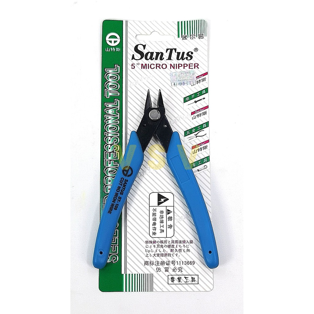 Santus 5&quot; micro nipper ST-109 / Tang potong 5&quot; / Cutting plier 5&quot; /