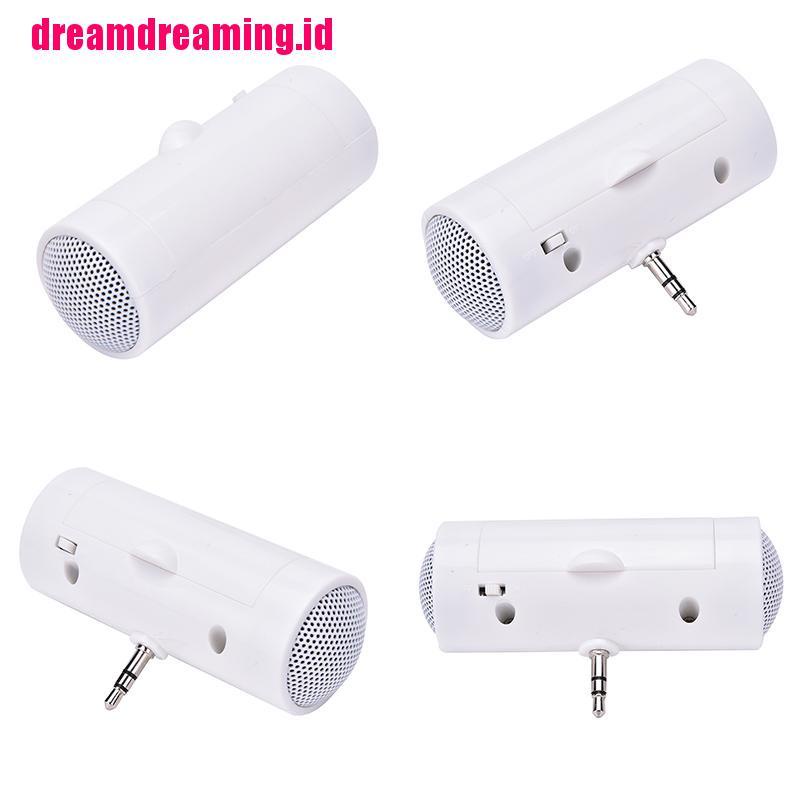 (dreamdreaming.id) Speaker Mini Portable Stereo Dengan Jack 3.5mm Untuk Hp / Tablet / MP3 Player