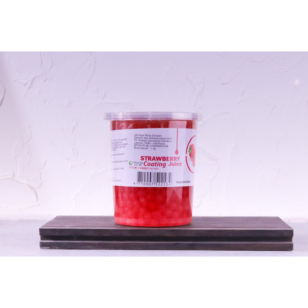 

CAFEBLE BOBA STRAWBERRY Kemasan 200 Gram