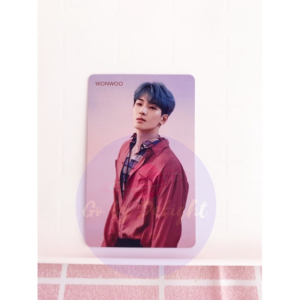 BOOKED Hmv pink ver fallin flower Wonwoo Seventeen