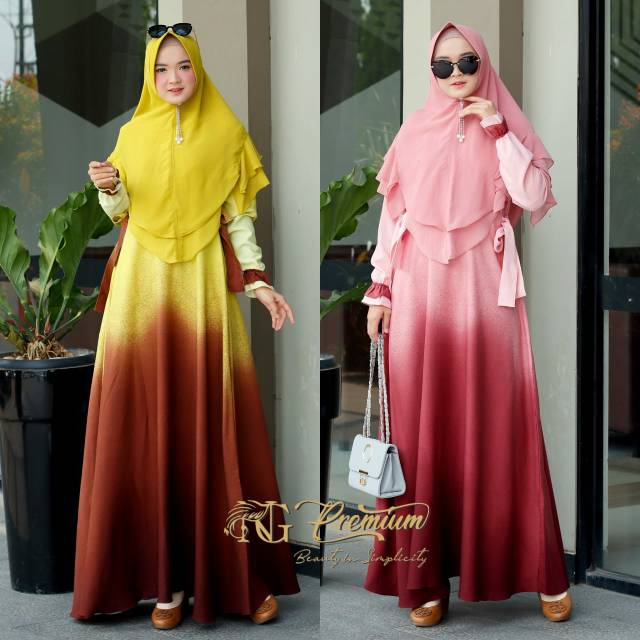GAMIS RAINBOW GRADASI ORI NG PREMIUM