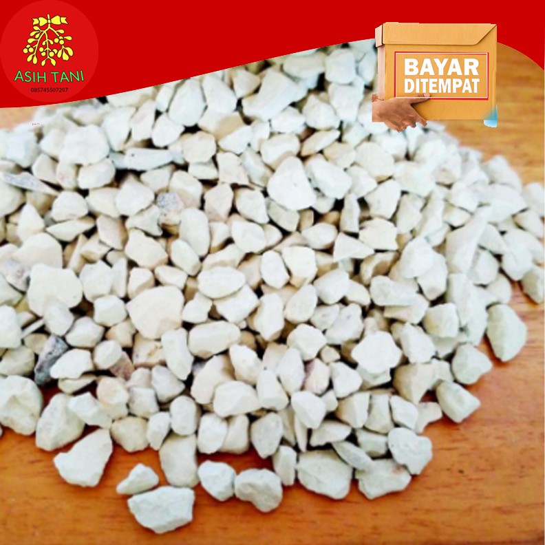 Media Tanam Pasir Batu Ziolit Zeolit Zeolite Putih 0.3 mm - 1 kg
